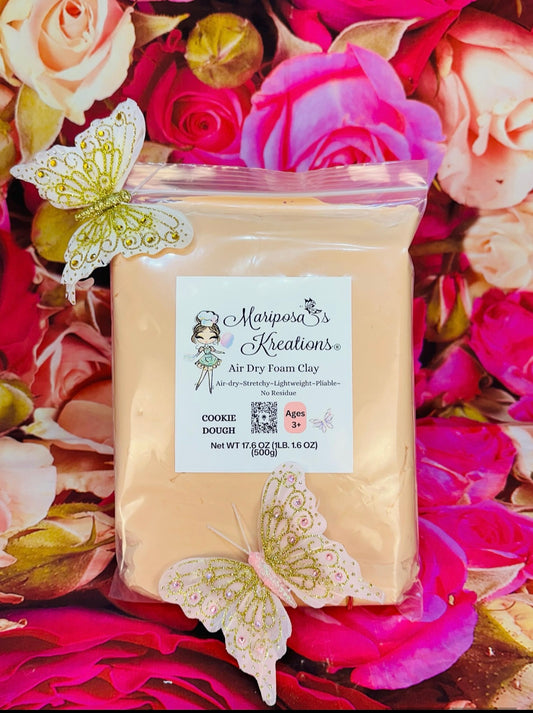 Cookie Dough Air Dry Foam Clay 500 grams