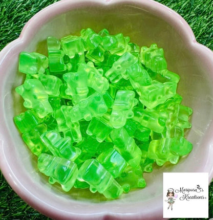 Gummy Bear Cabochons Fake