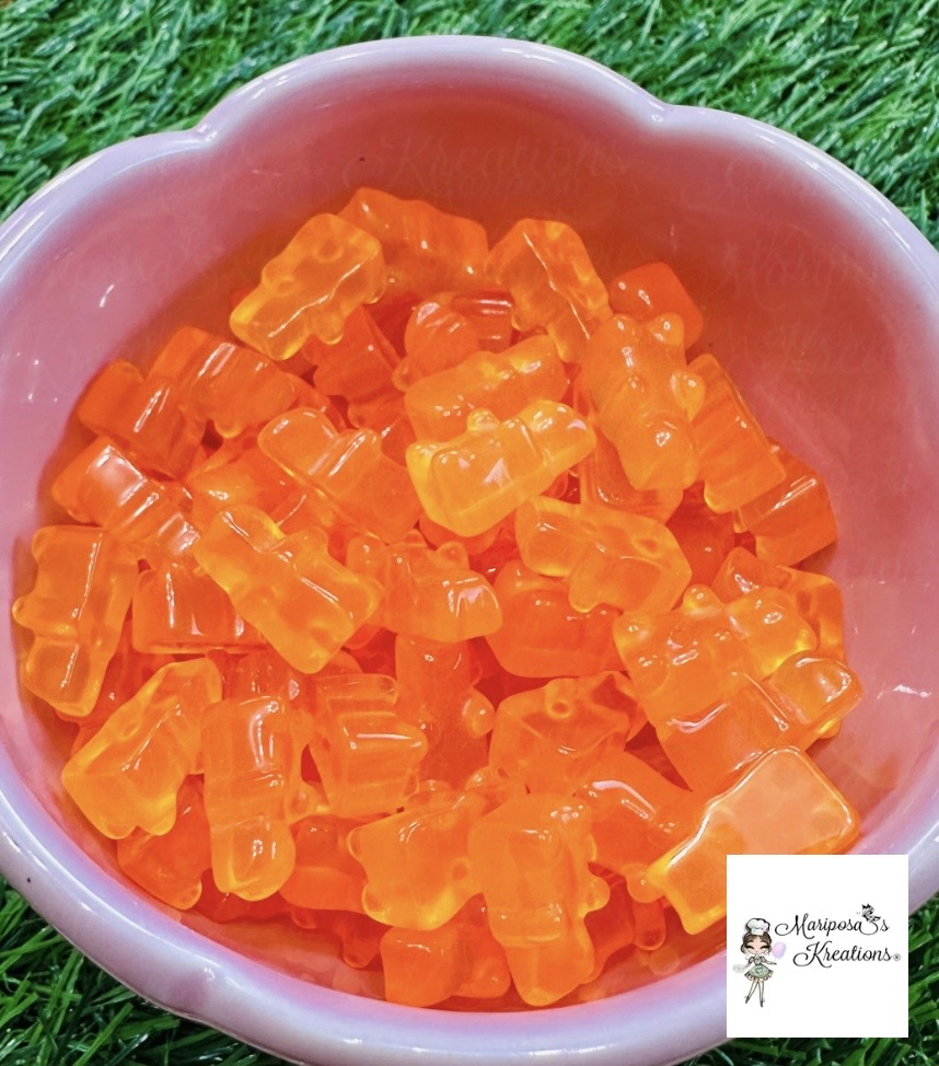 Gummy Bear Cabochons Fake
