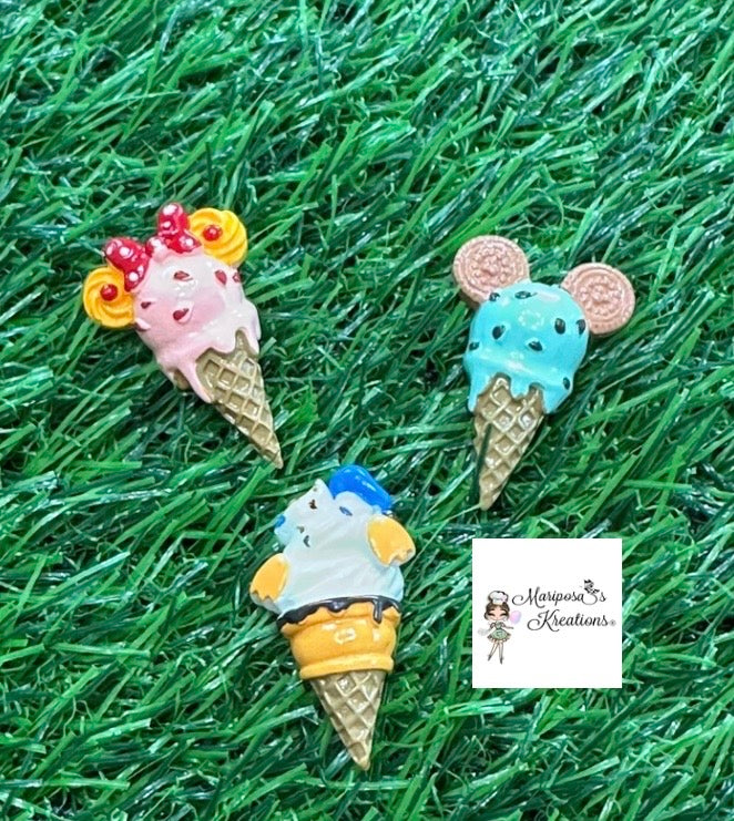 Ice Cream Cone Flatback
