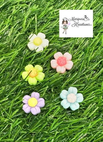 Fake Flower Cabachons