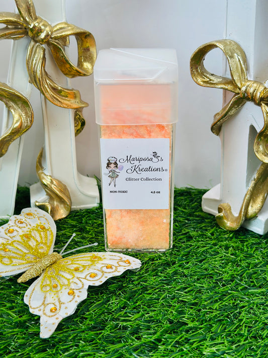 Georgia Peach Chunky Glitter