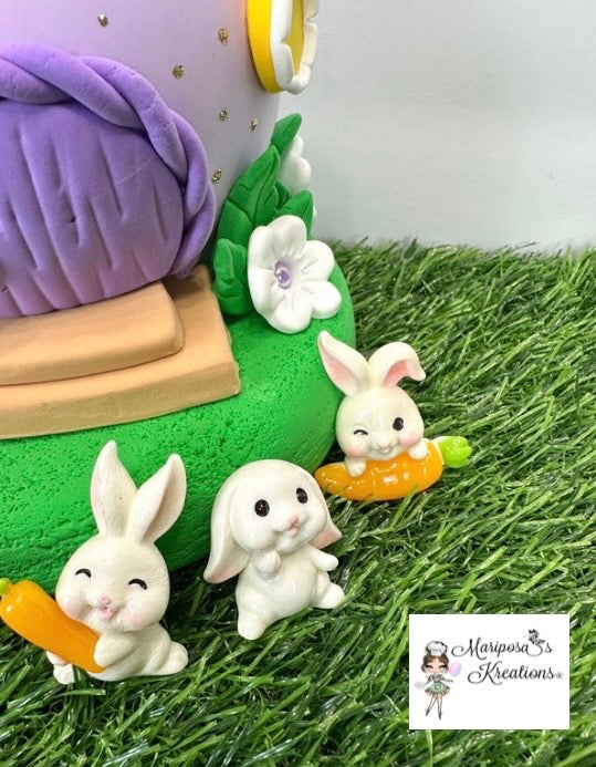 Easter Bunny Cabachons