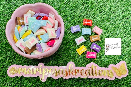 Sweet Candy Cabochons Flatback