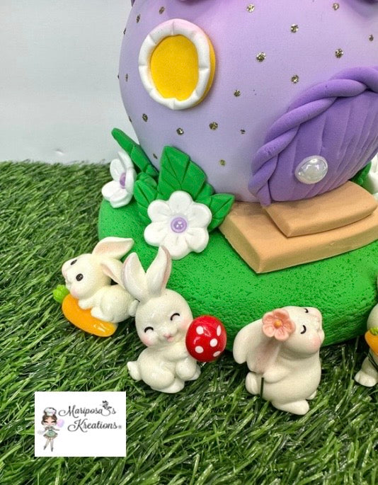 Easter Bunny Cabachons
