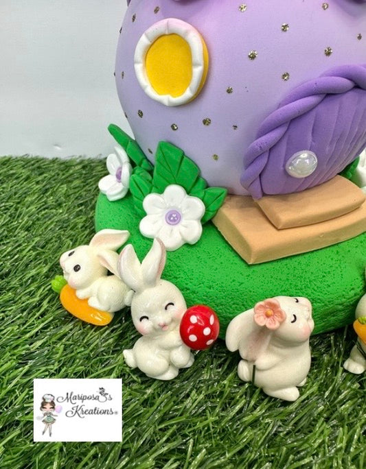 Easter Bunny Cabachons