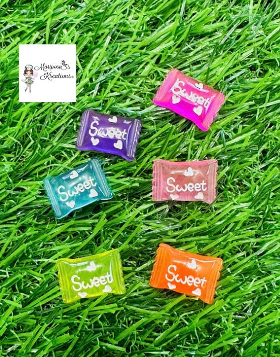 Mini Sweet Candy Cabochons Fake