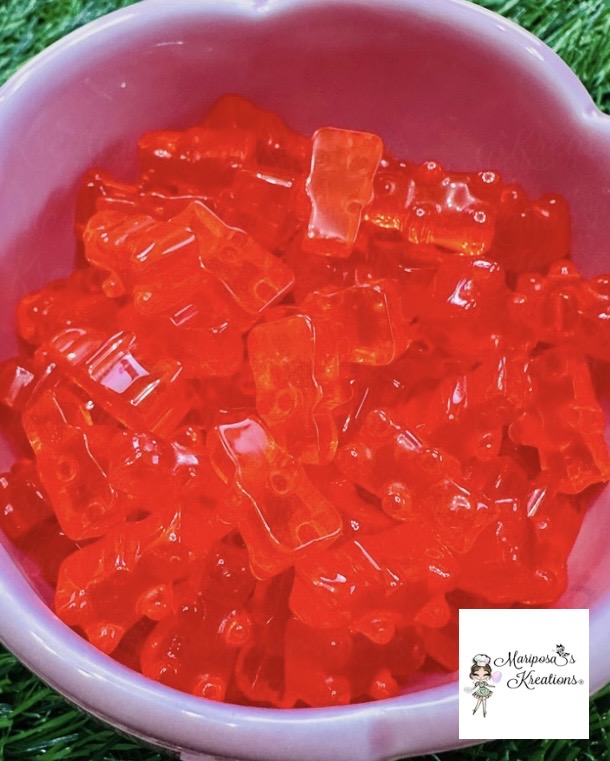 Gummy Bear Cabochons Fake