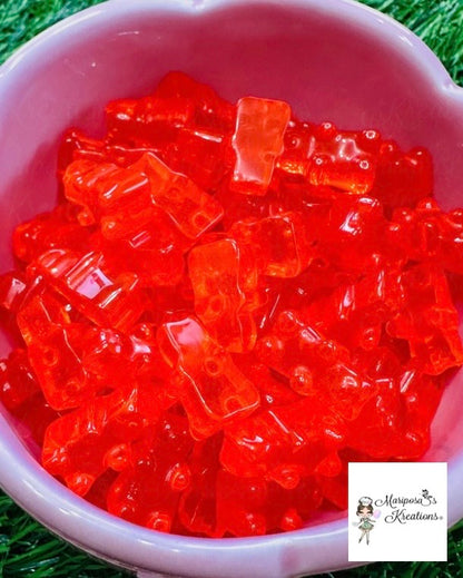 Gummy Bear Cabochons Fake