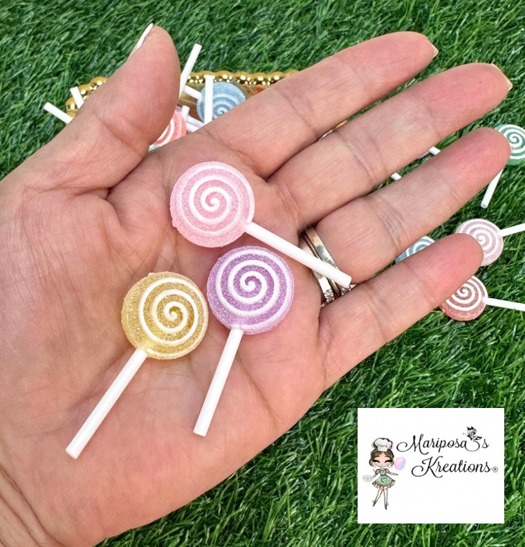 Fake Lollipop Cabachons